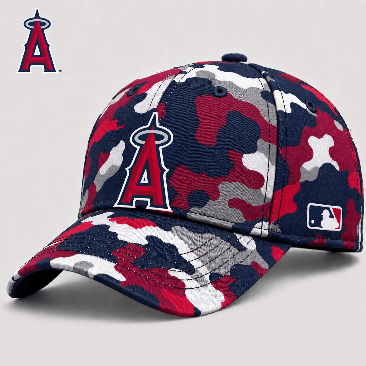 Los Angeles Angels| Premium MLB Camo Game Day Cap NY