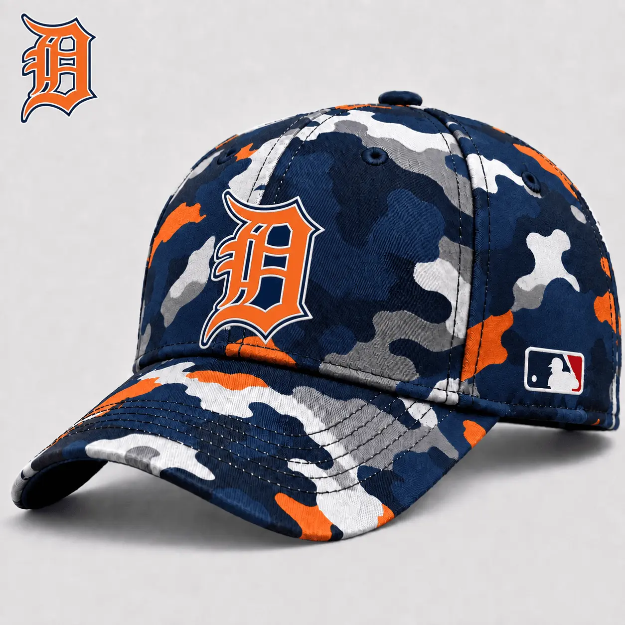 Detroit Tigers| Premium MLB Camo Game Day Cap NY