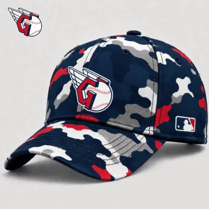 Cleveland Guardians| Premium MLB Camo Game Day Cap NY