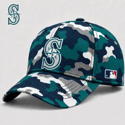 Seattle Mariners| Premium MLB Camo Game Day Cap NY