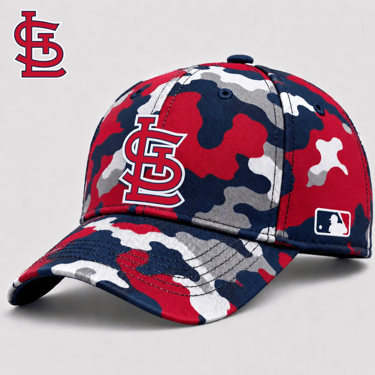 St. Louis Cardinals| Premium MLB Camo Game Day Cap NY