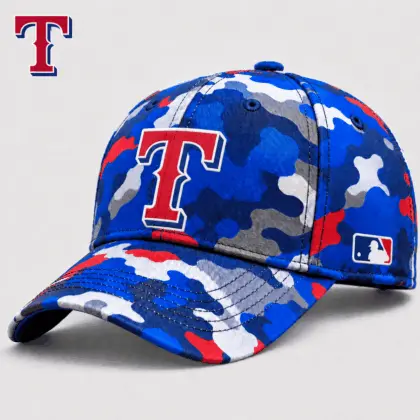 Texas Rangers| Premium MLB Camo Game Day Cap NY