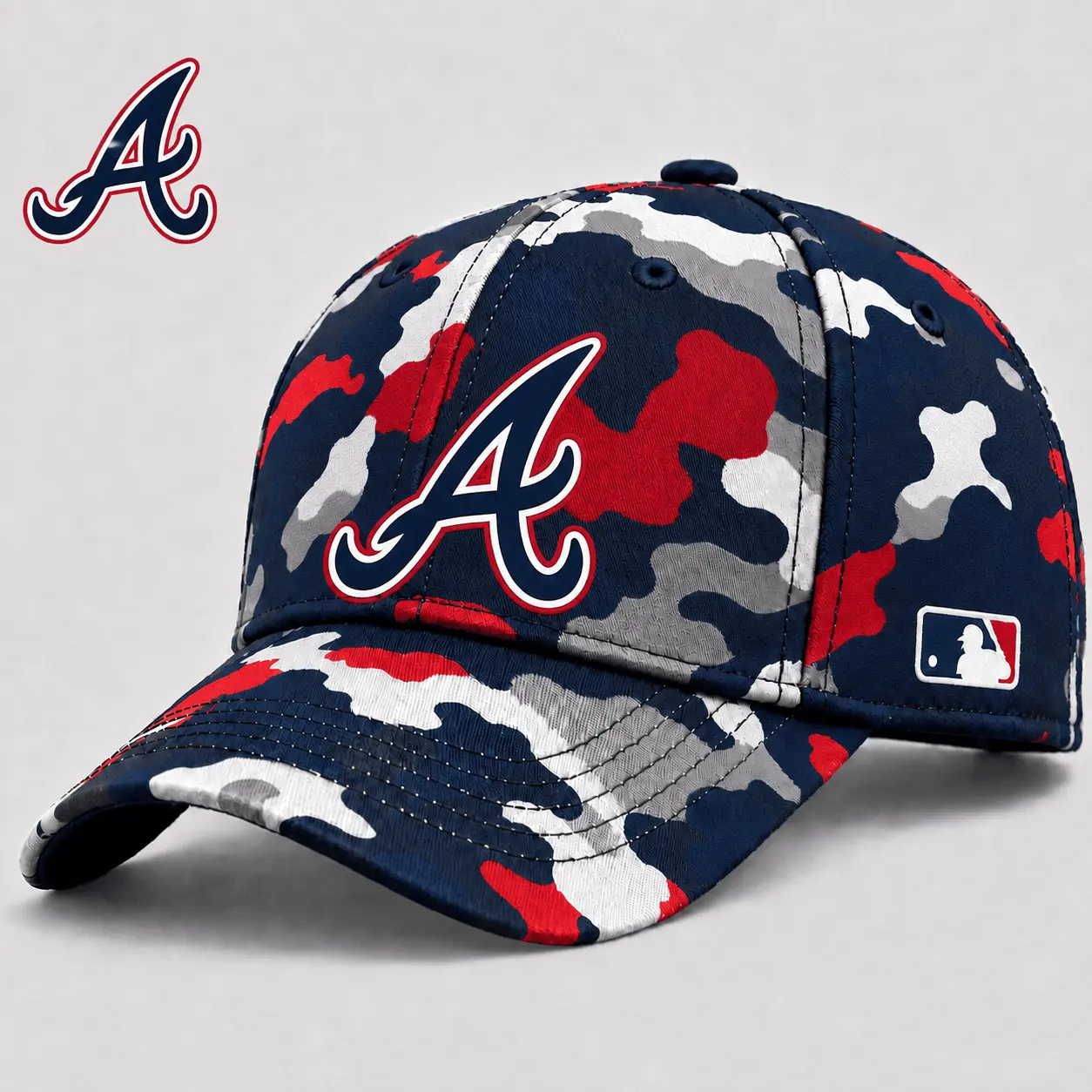 Atlanta Braves| Premium MLB Camo Game Day Cap NY
