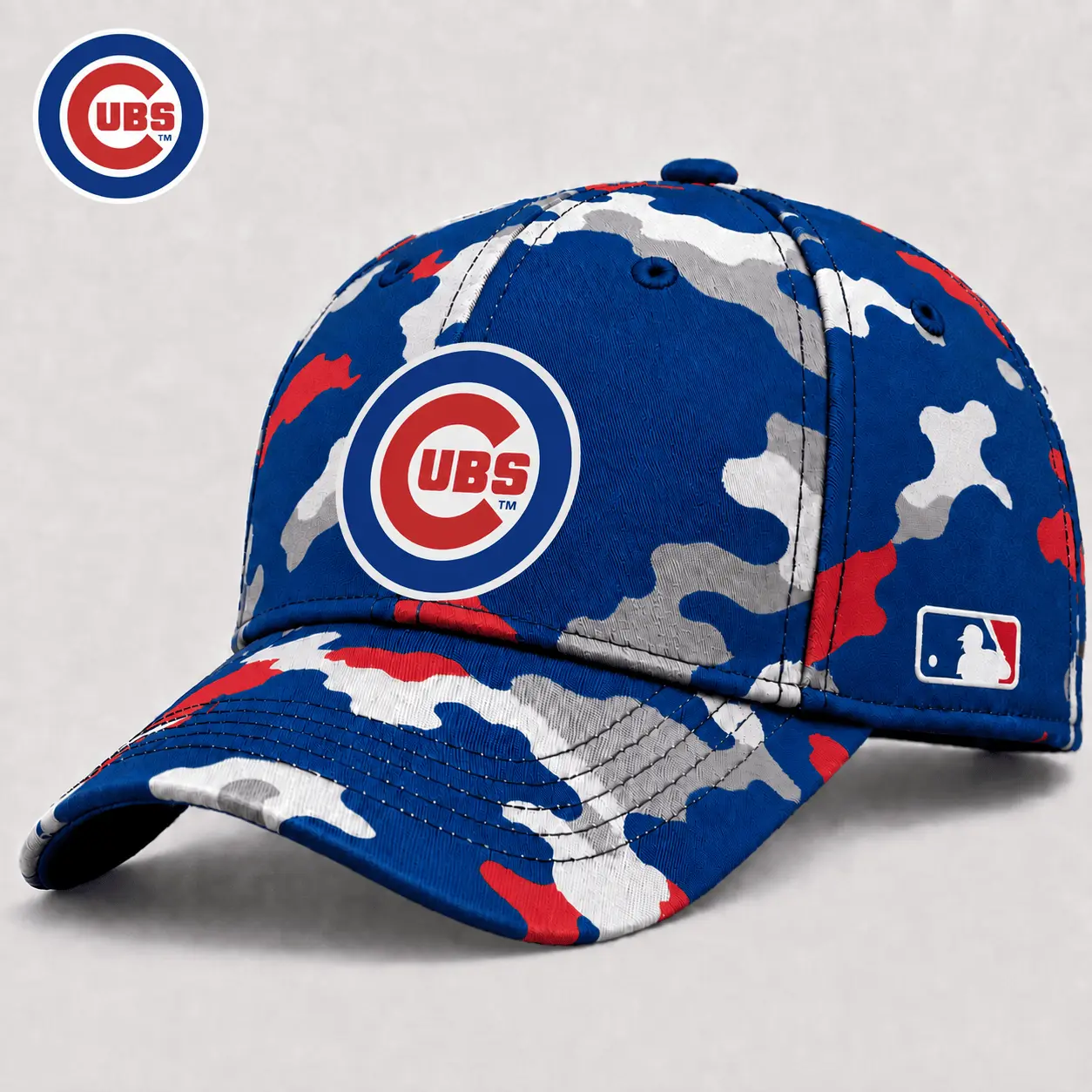 Chicago Cubs| Premium MLB Camo Game Day Cap NY
