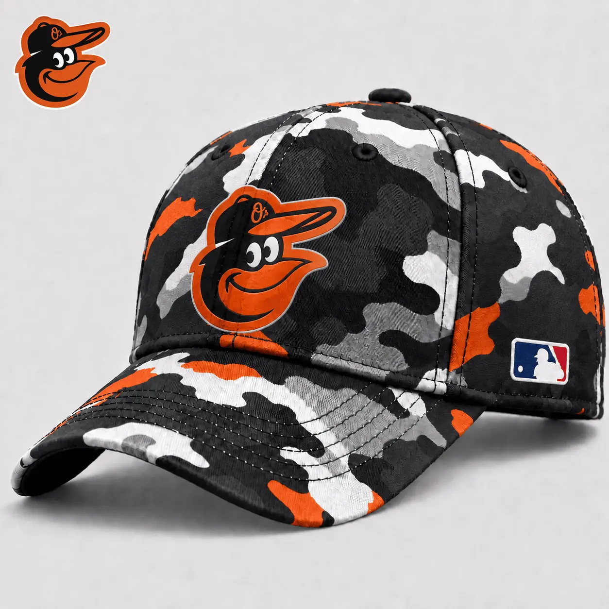 Baltimore Orioles| Premium MLB Camo Game Day Cap NY