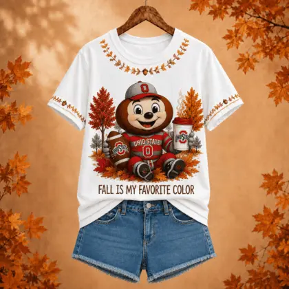 Ohio State Buckeyes | Premium NCAA Fall Football 3D Shirt NY