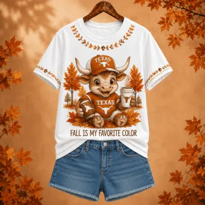 Texas Longhorns | Premium NCAA Fall Football 3D Shirt NY