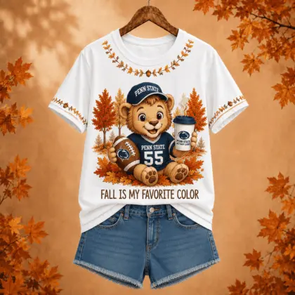 Penn State Nittany Lions | Premium NCAA Fall Football 3D Shirt NY