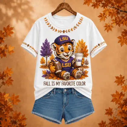 LSU Tigers | Premium NCAA Fall Football 3D Shirt NY
