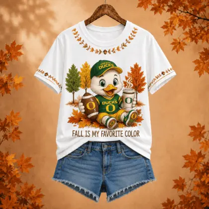 Oregon Ducks | Premium NCAA Fall Football 3D Shirt NY