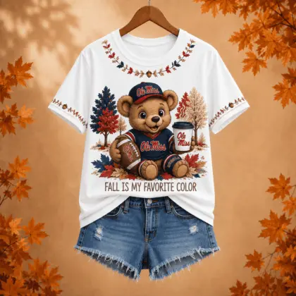 Ole Miss Rebels | Premium NCAA Fall Football 3D Shirt NY
