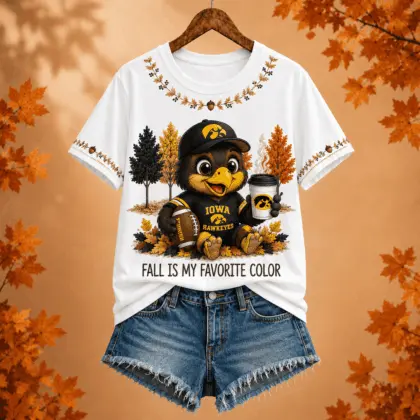Iowa Hawkeyes | Premium NCAA Fall Football 3D Shirt NY