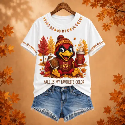 Iowa State Cyclones | Premium NCAA Fall Football 3D Shirt NY