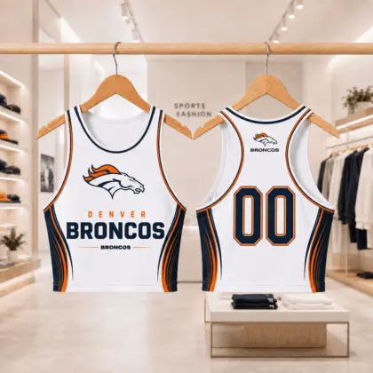 Denver Broncos | Premium NFL Athletic Flare Fan Merch Crop Top NTD