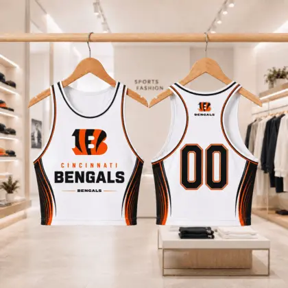 Cincinnati Bengals | Premium NFL Athletic Flare Fan Merch Crop Top NTD