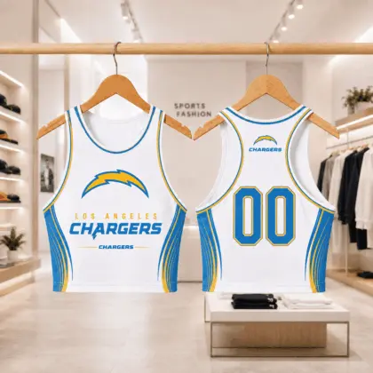 Los Angeles Chargers | Premium NFL Athletic Flare Fan Merch Crop Top NTD