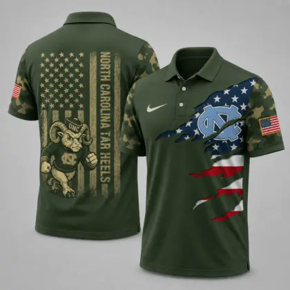 North Carolina Tar Heels | Premium NCAA Veteran Polo NY