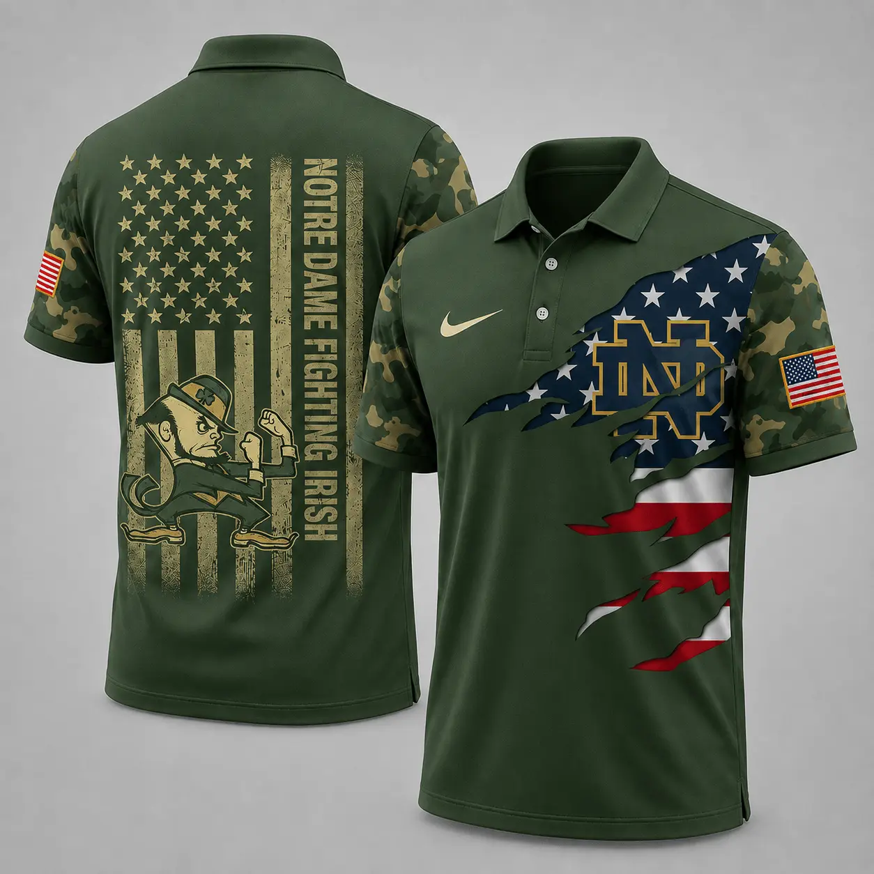 Notre Dame Fighting Irish | Premium NCAA Veteran Polo NY