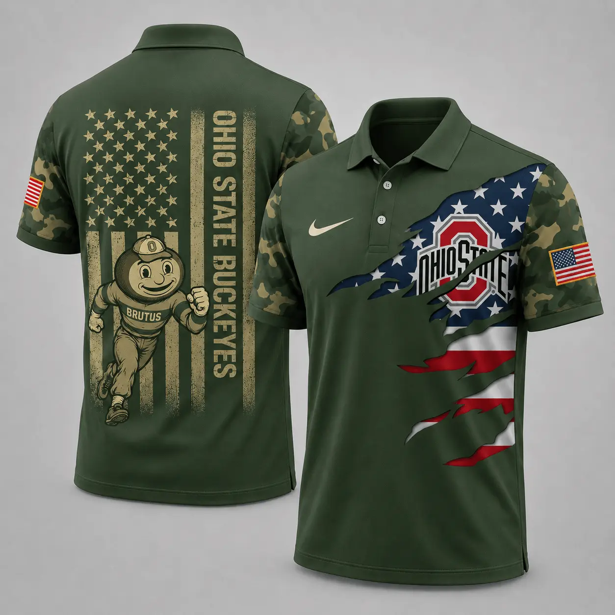 Ohio State Buckeyes | Premium NCAA Veteran Polo NY