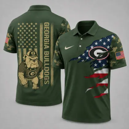 Georgia Bulldogs | Premium NCAA Veteran Polo NY
