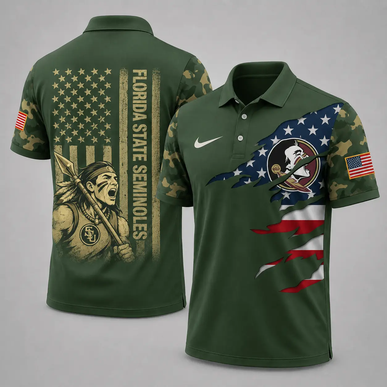 Florida State Seminoles | Premium NCAA Veteran Polo NY