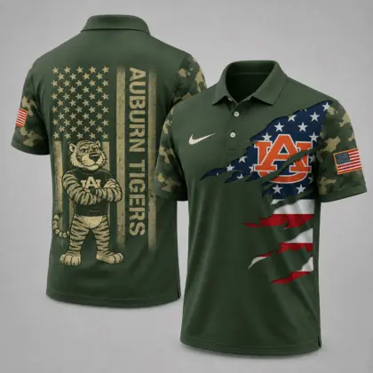 Auburn Tigers | Premium NCAA Veteran Polo NY