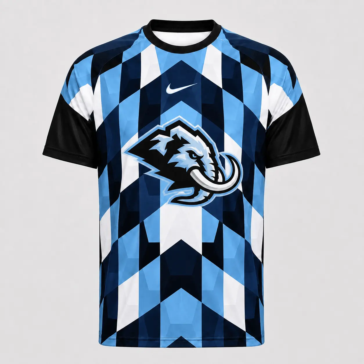 Utah Mammoth | Premium NHL Vintage Diamond Grid Hockey T-Shirt NDN