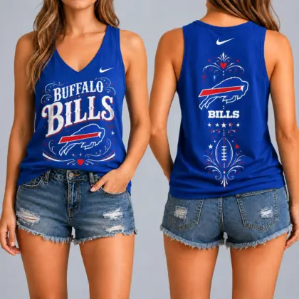 Buffalo Bills | Premium NFL Game Day Glory V-Neck Tank Top NY