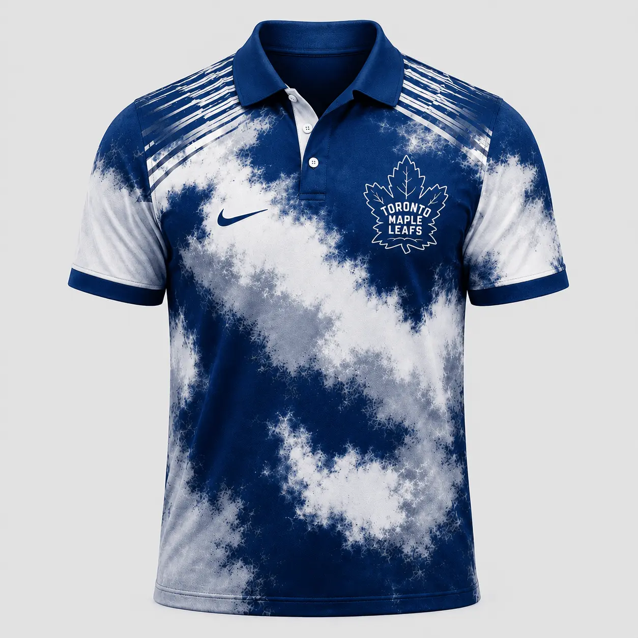 Toronto Maple Leafs | Premium NHL Retro Grunge Hockey Polo Shirt NDN