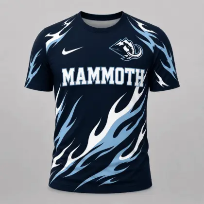 Utah Mammoth | Premium NHL Flame Graphic Game Day Fan T-Shirt NDN