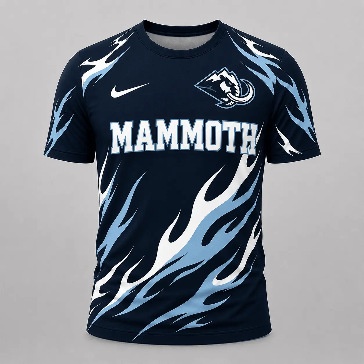 Utah Mammoth | Premium NHL Flame Graphic Game Day Fan T-Shirt NDN
