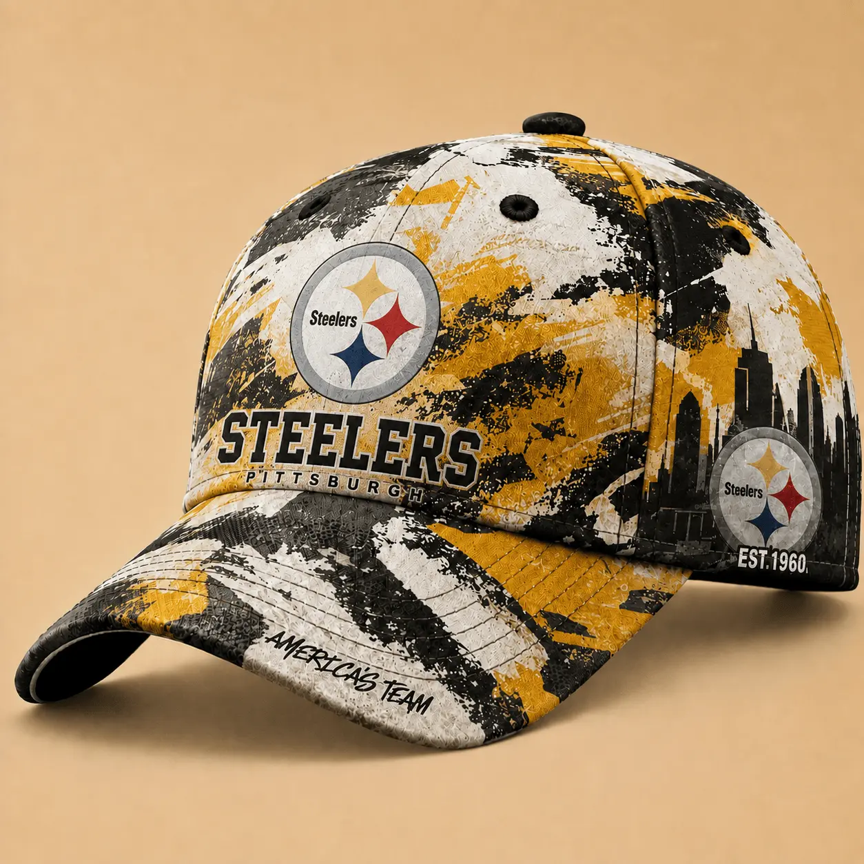 Pittsburgh Steelers | Elite Vintage Cap NFL Rivalry Day Emblem NHH