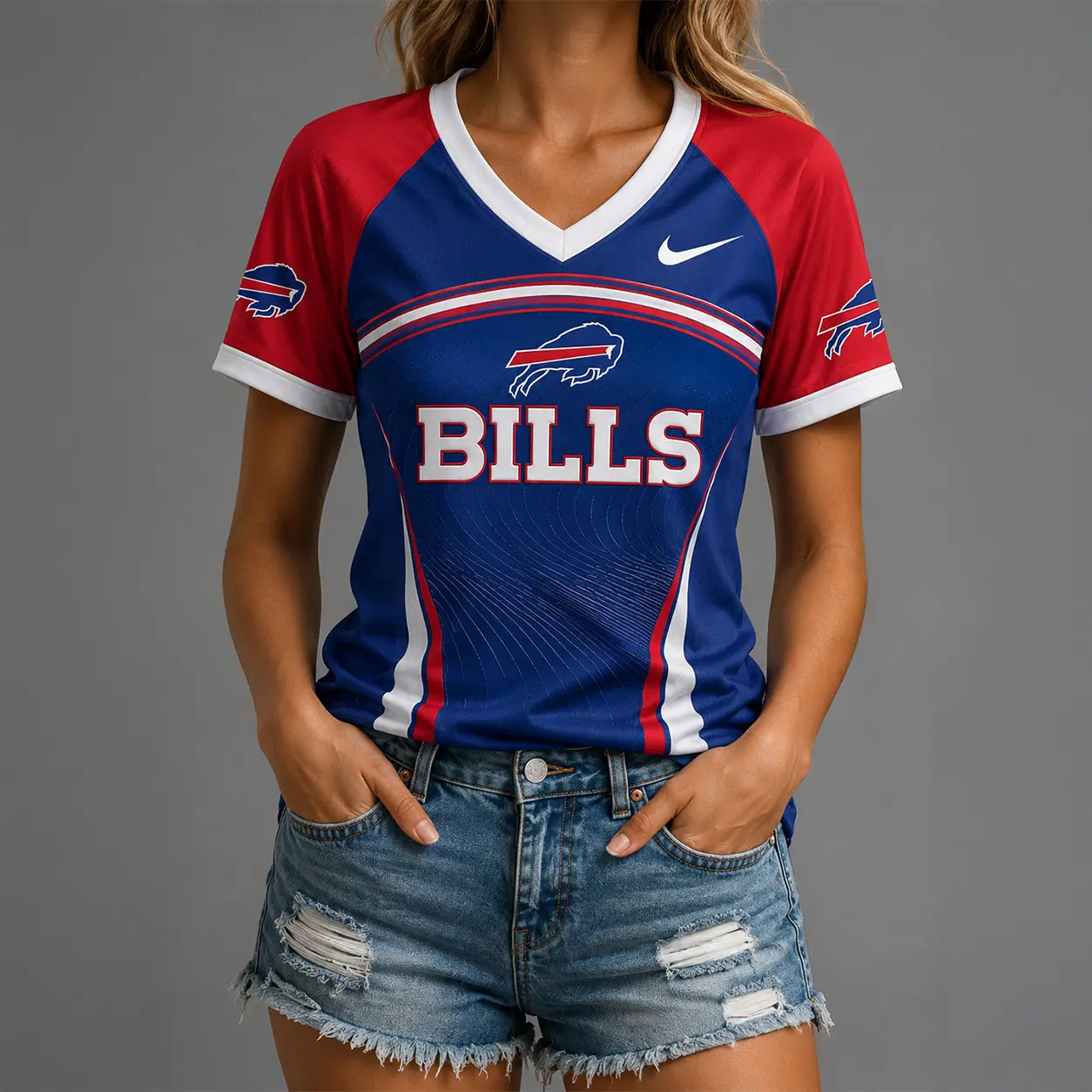 Buffalo Bills | Premium NFL Victory Wave V-Neck TD