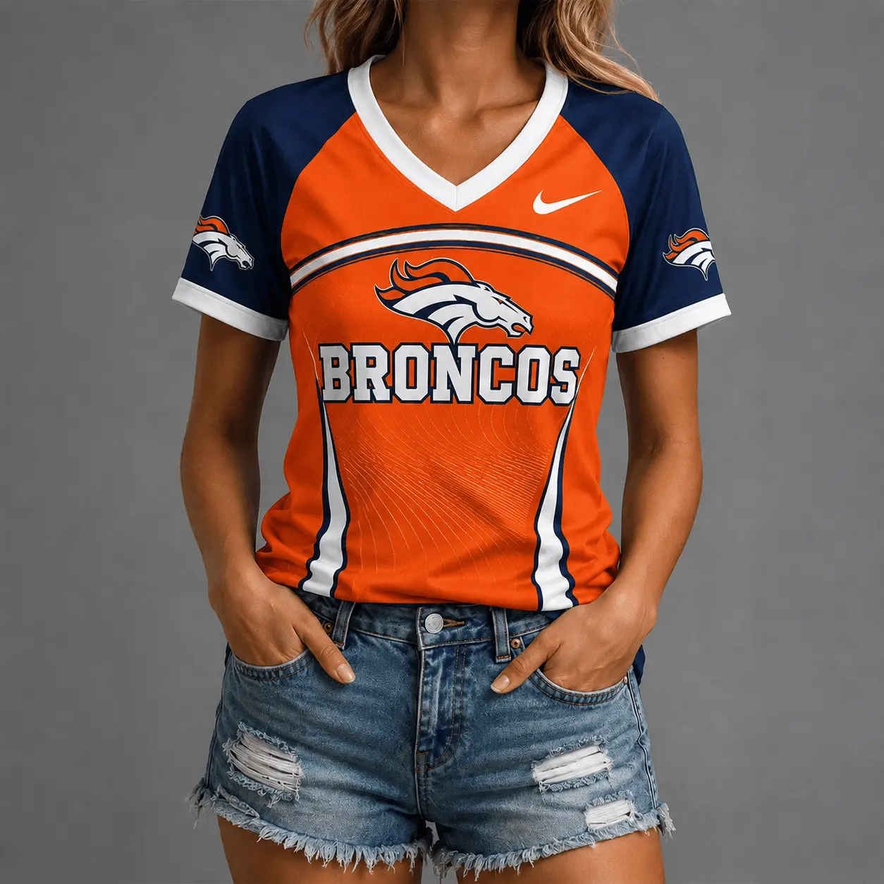 Denver Broncos | Premium NFL Victory Wave V-Neck TD