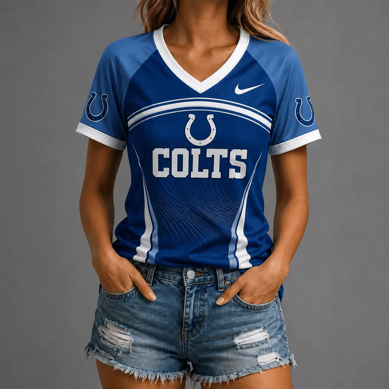 Indianapolis Colts | Premium NFL Victory Wave V-Neck TD