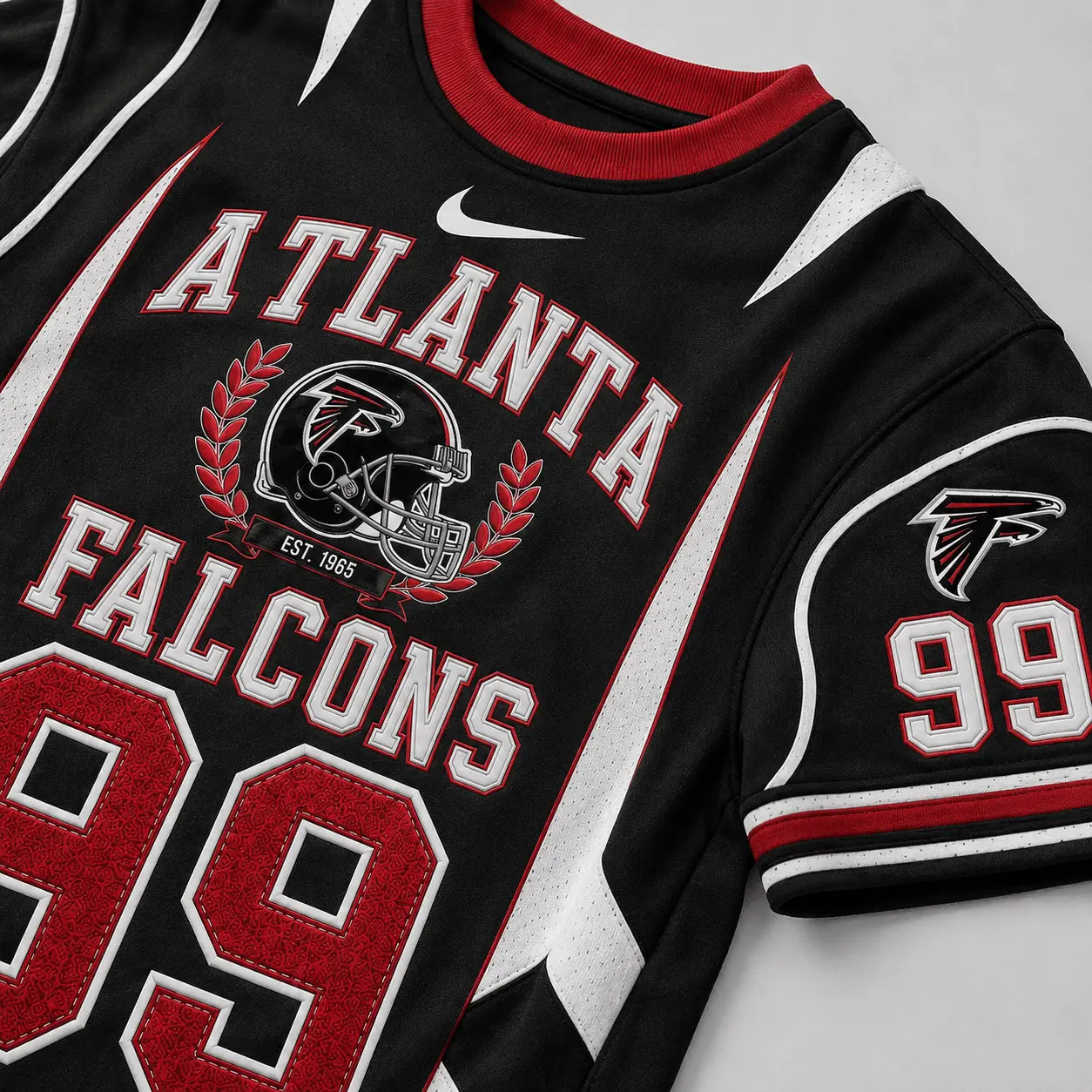 Atlanta Falcons | Premium NFL Sunday Legends Personalized T-Shirt TD - Image 4