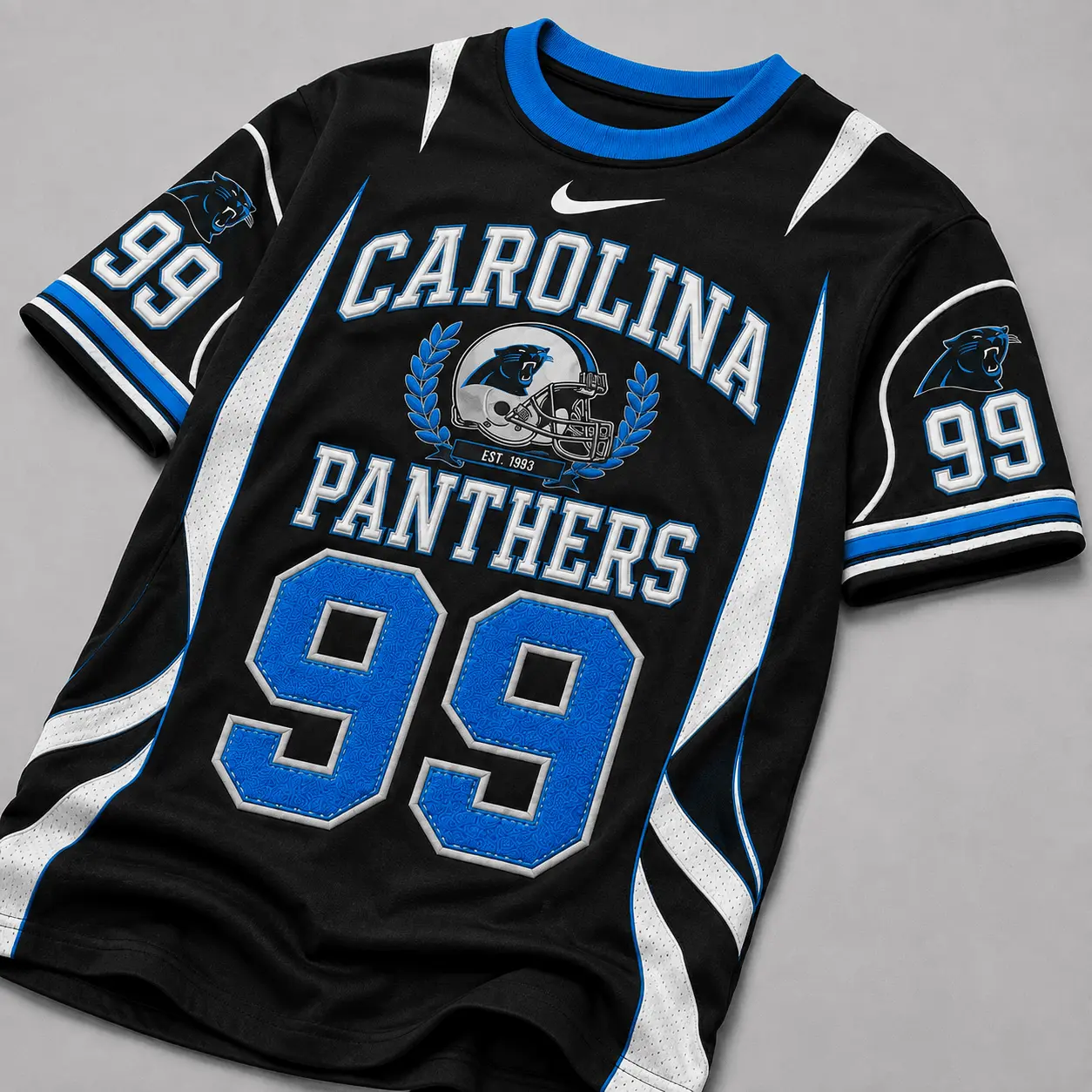 Carolina Panthers | Premium NFL Sunday Legends Personalized T-Shirt TD - Image 4