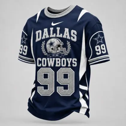Dallas Cowboys | Premium NFL Sunday Legends Personalized T-Shirt TD