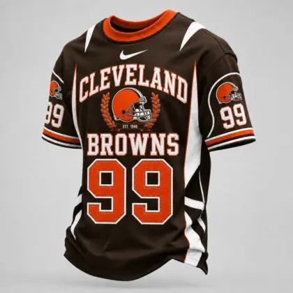 Cleveland Browns | Premium NFL Sunday Legends Personalized T-Shirt TD