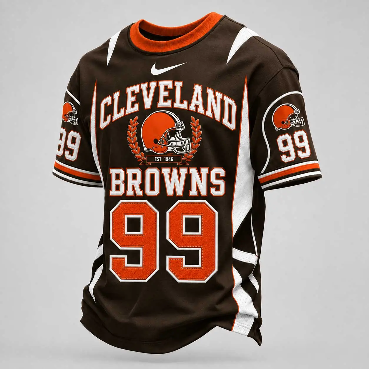 Cleveland Browns | Premium NFL Sunday Legends Personalized T-Shirt TD