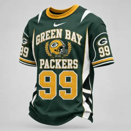 Green Bay Packers | Premium NFL Sunday Legends Personalized T-Shirt TD