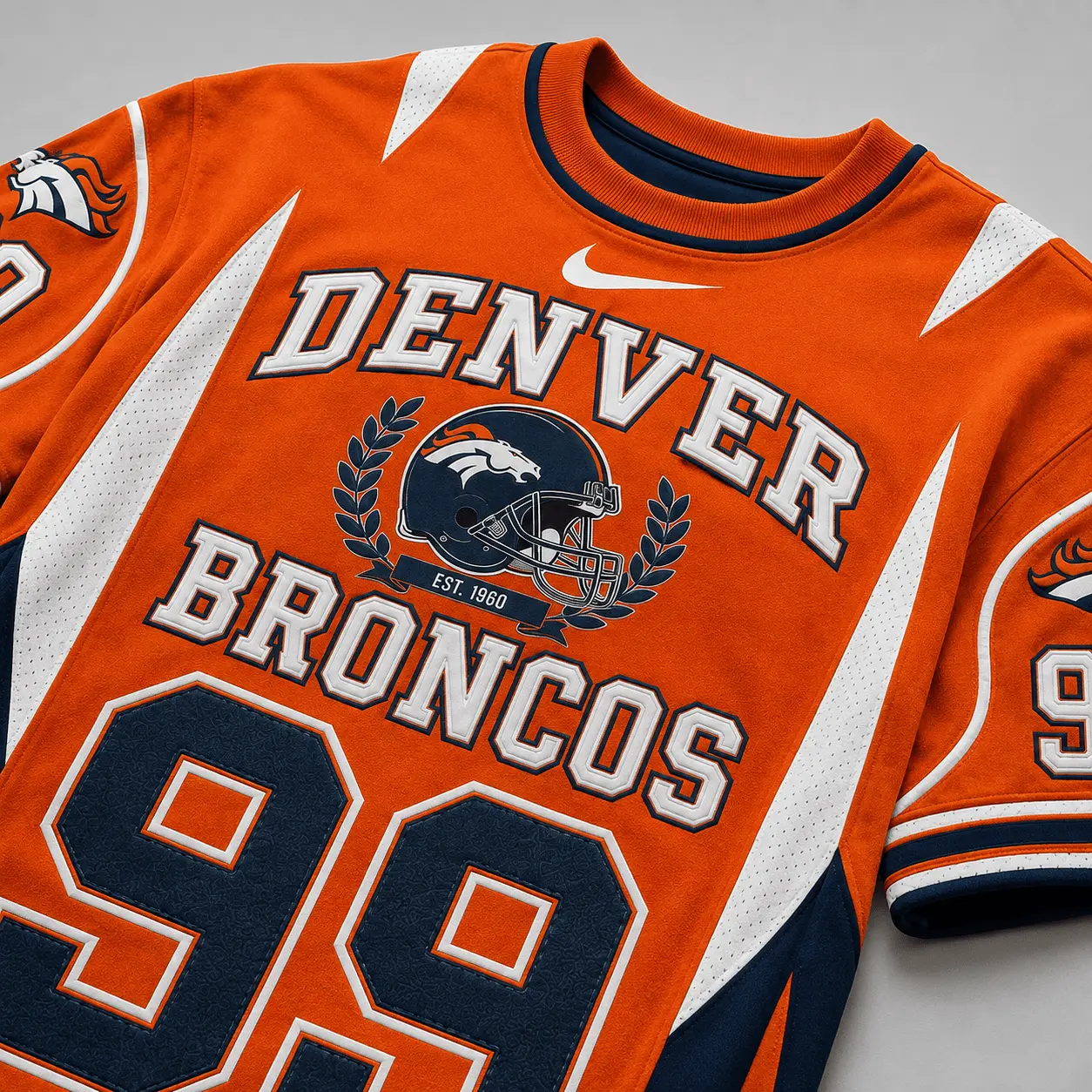 Denver Broncos | Premium NFL Sunday Legends Personalized T-Shirt TD - Image 4