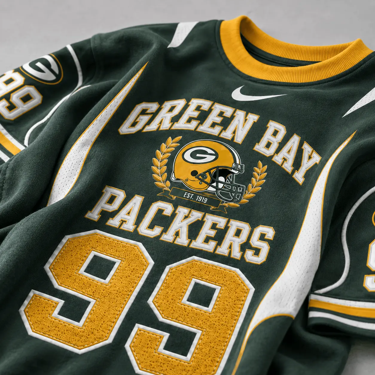 Green Bay Packers | Premium NFL Sunday Legends Personalized T-Shirt TD - Image 4