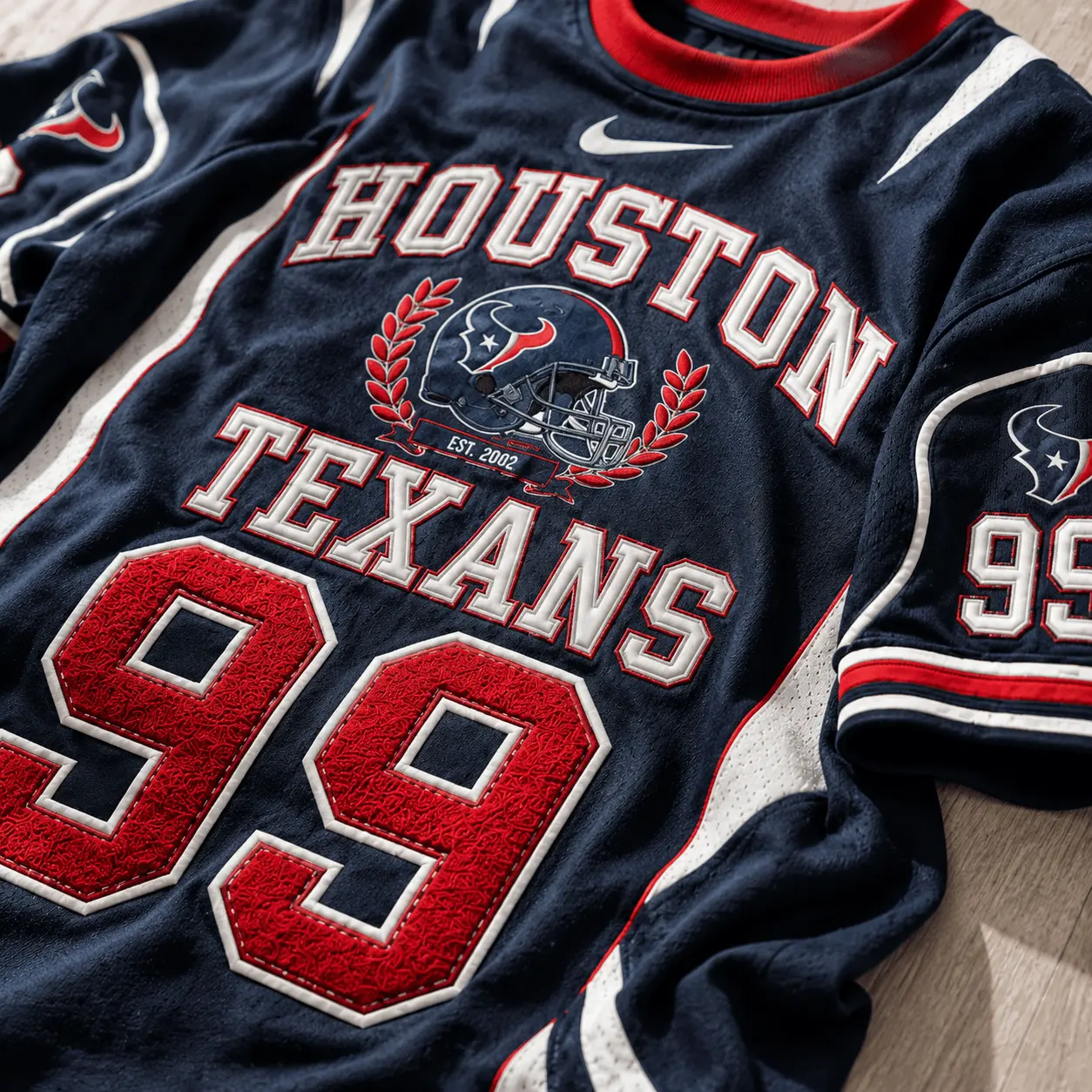 Houston Texans | Premium NFL Sunday Legends Personalized T-Shirt TD - Image 4