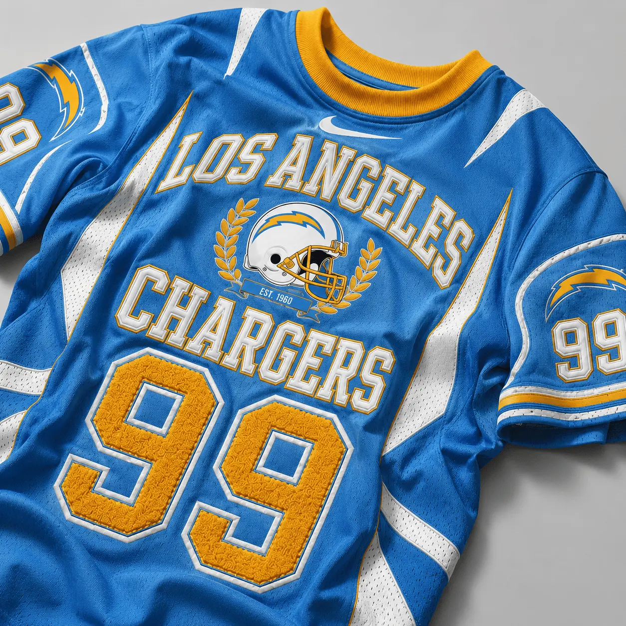 Los Angeles Chargers | Premium NFL Sunday Legends Personalized T-Shirt TD - Image 4