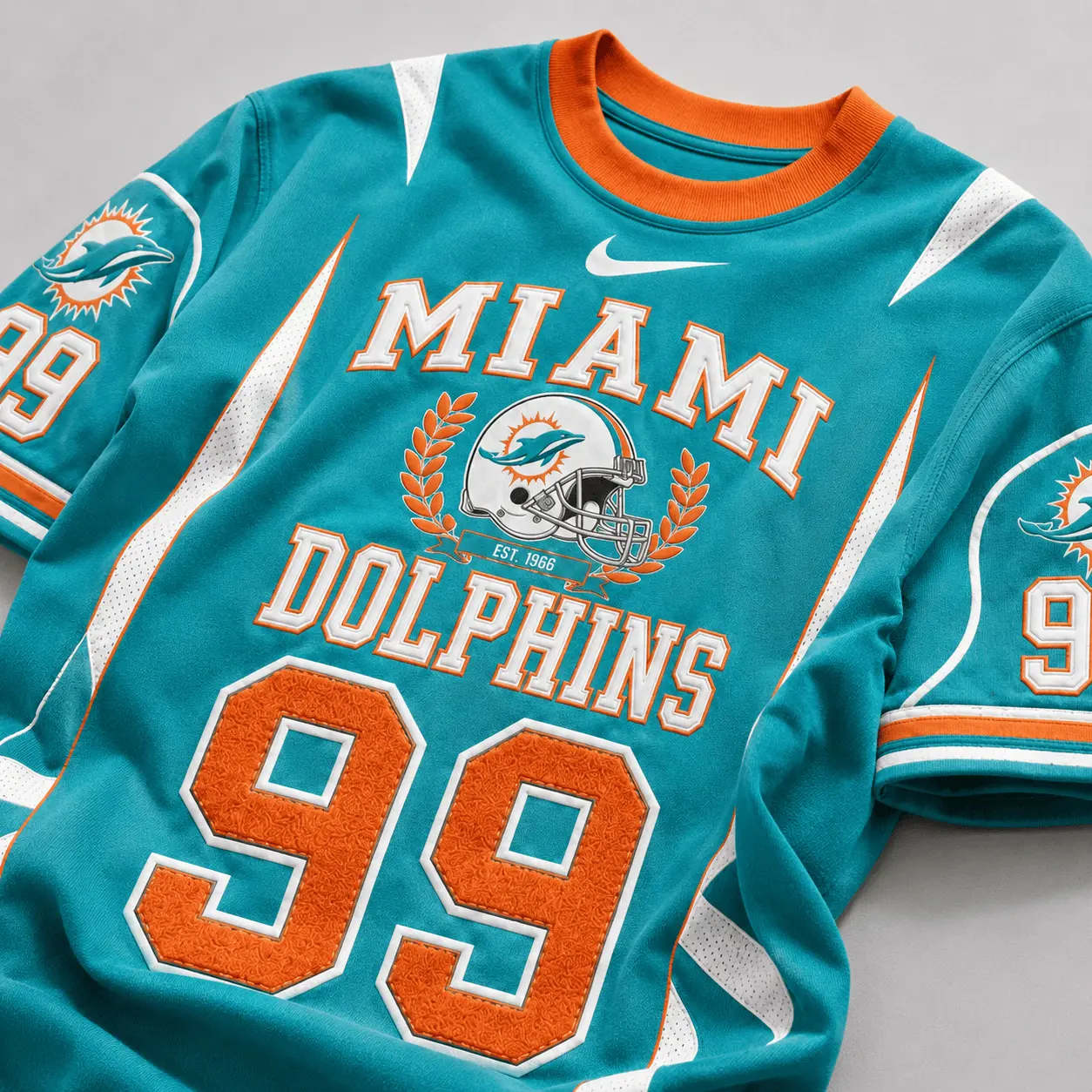 Miami Dolphins | Premium NFL Sunday Legends Personalized T-Shirt TD - Image 4