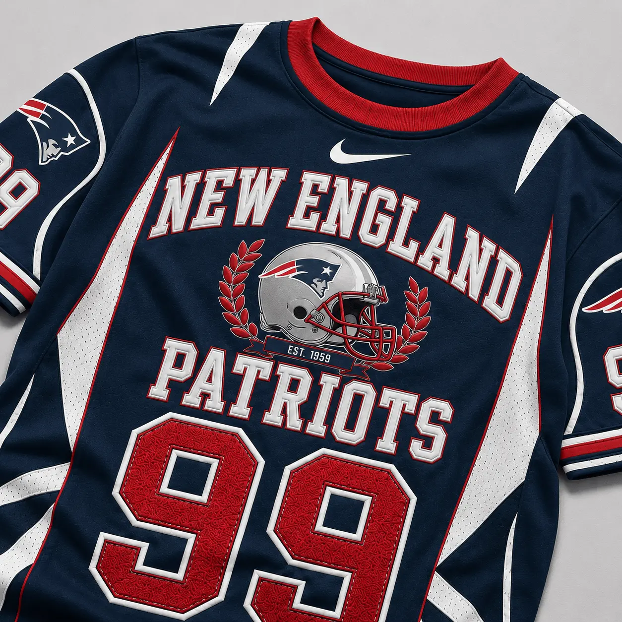 New England Patriots | Premium NFL Sunday Legends Personalized T-Shirt TD - Image 4
