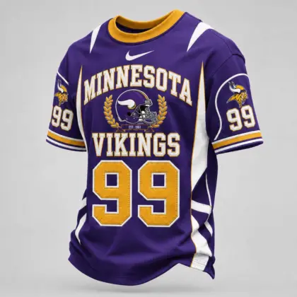 Minnesota Vikings | Premium NFL Sunday Legends Personalized T-Shirt TD