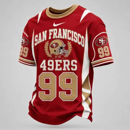 San Francisco 49ers | Premium NFL Sunday Legends Personalized T-Shirt TD