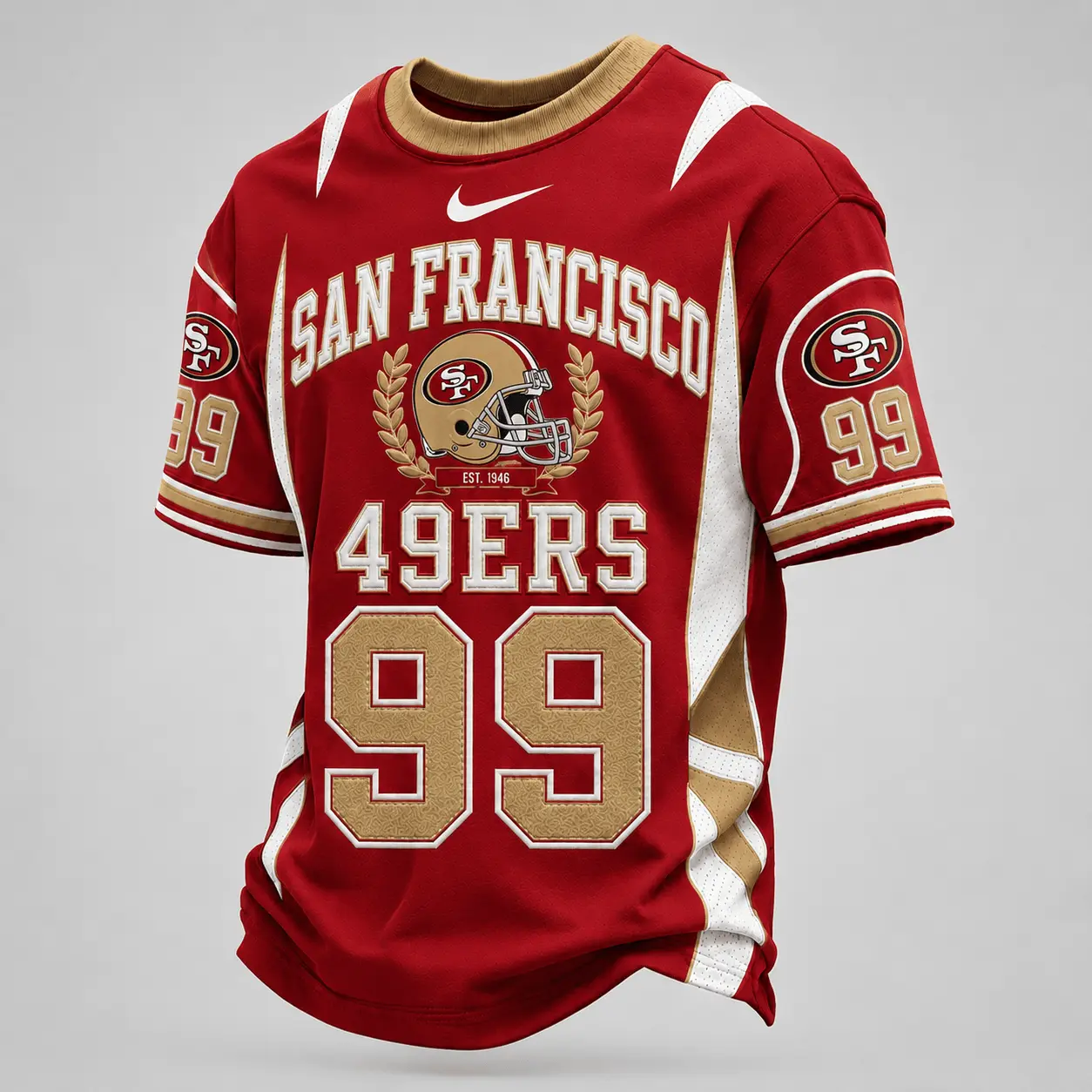 San Francisco 49ers | Premium NFL Sunday Legends Personalized T-Shirt TD